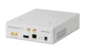 美國NI USRP N210 套件（USRP N210、2 根 SMA 隔板射頻電纜、以太網(wǎng)電纜、電源）