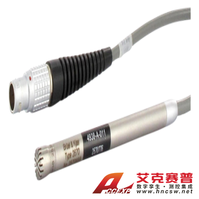 HBK 4939-A-011 型  配有 2670 型前置放大器的 ? 英寸自由場傳聲器（4赫茲到100千赫，200V 極化）