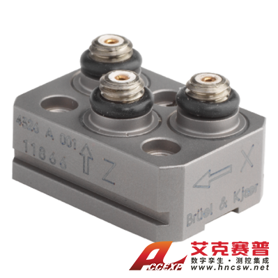 HBK 4326-A-001型  微型三軸壓電電荷型加速度計(jì)，帶槽，不含電纜