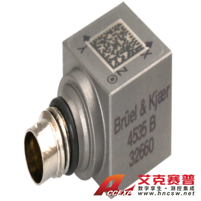 HBK 4535-B型  通用型三軸CCLD加速計，TEDS傳感器，9.8 mV/g，不含電纜