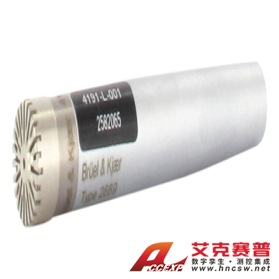 HBK 4191-L-001 型  配有 2669-L 型前置放大器的 ? 英寸自由場傳聲器（3赫茲到40千赫，200V 極化）