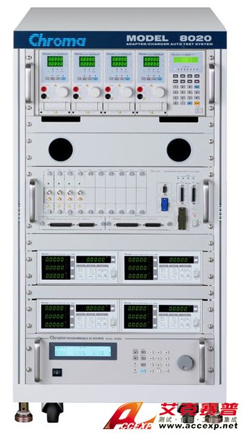 艾克賽普 Chroma 8020 配接器/充電器自動測試系統圖片