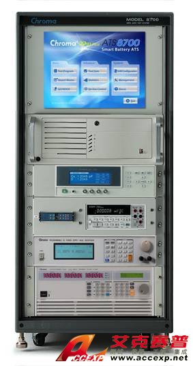 艾克賽普 Chroma 8700 BMS 測試系統