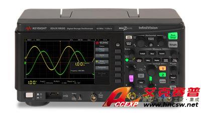 keysight是德 EDUX1052G 示波器：50 MHz 帶寬，2 個模擬通道，內