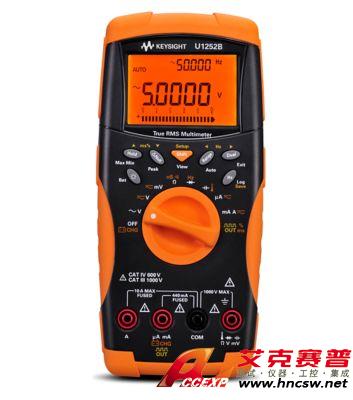 keysight是德 U1252B 手持式數(shù)字萬(wàn)用表，4位半